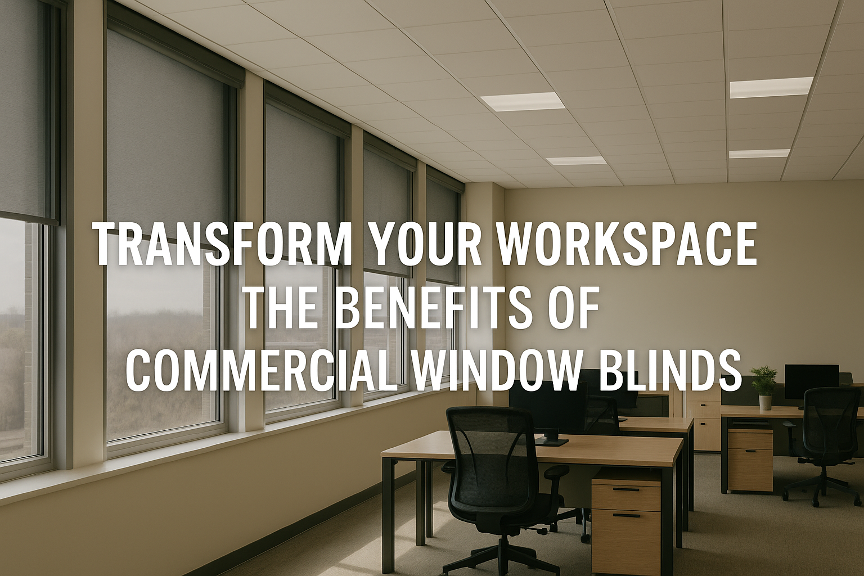 Transform Your Workspace: The Benefits of Commercial Window Blinds
